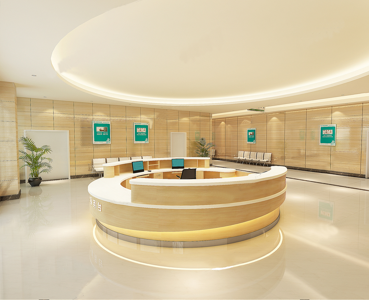 醫(yī)院家具圓形導(dǎo)診臺護(hù)士站